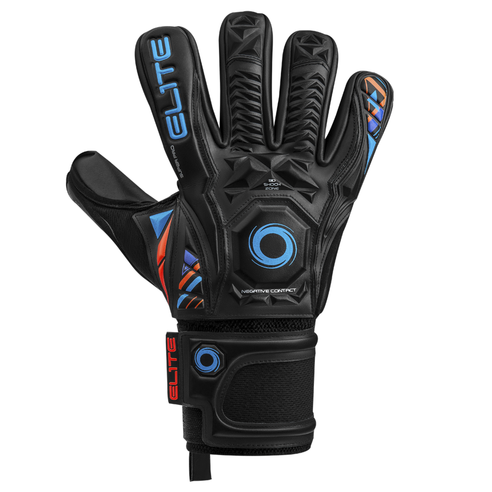 Elite Sport Black Supreme N Goalkeeper Gloves Keeperstop